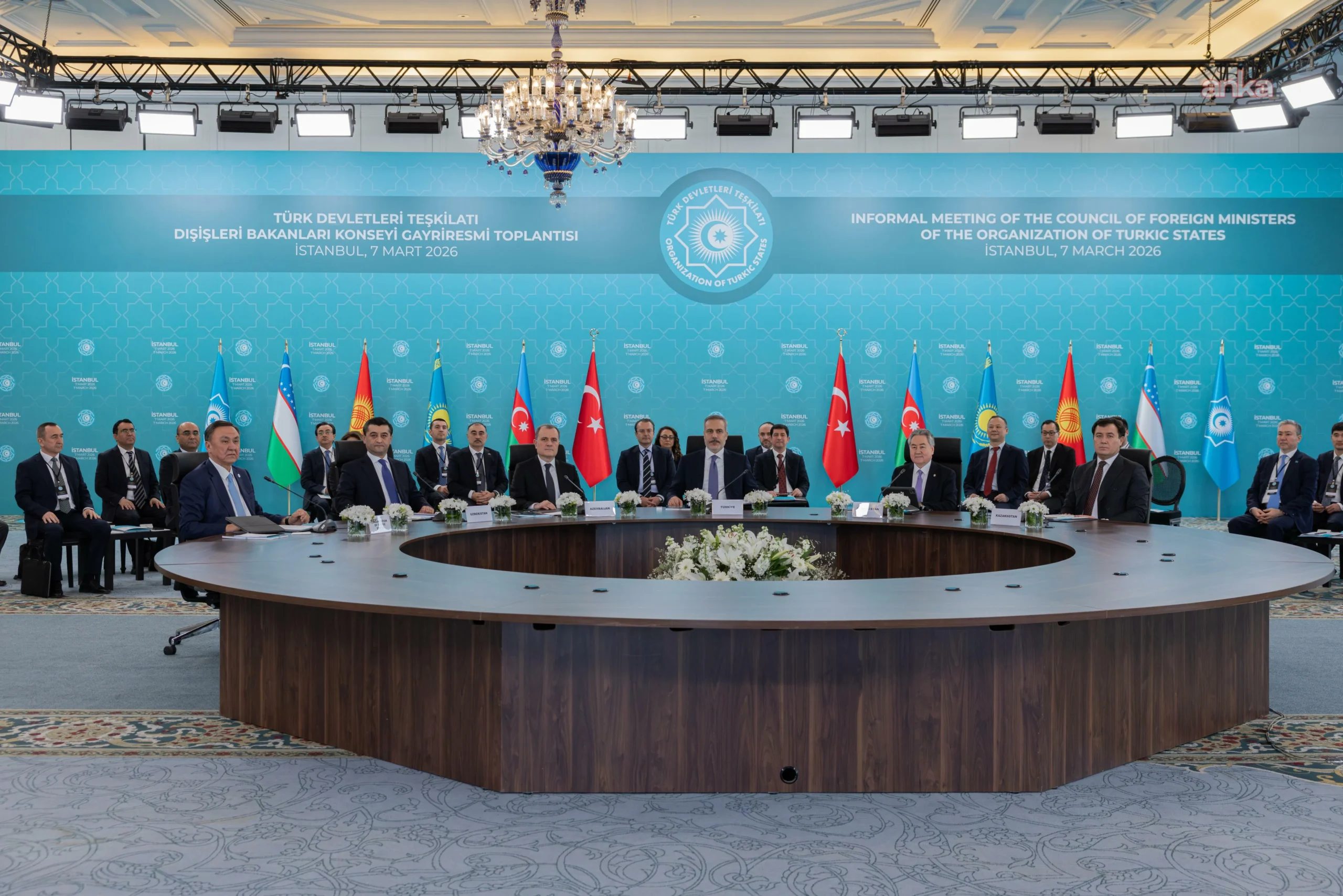 Türk Devletleri Teşkilatı Dışişleri Bakanları İstanbul’da bir araya geldi